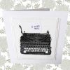 I Love You (Typewriter) Everyday Card