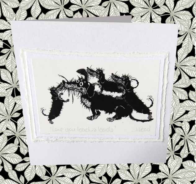 Love You Loads and Loads Everyday Card